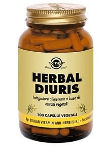 HERBAL DIURIS 100 Cps SOLGAR