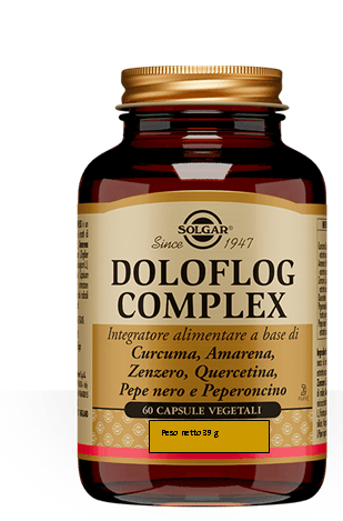 SOLGAR DOLOFLOG Complex 60 Capsule - Integratore per la funzionalità articolare