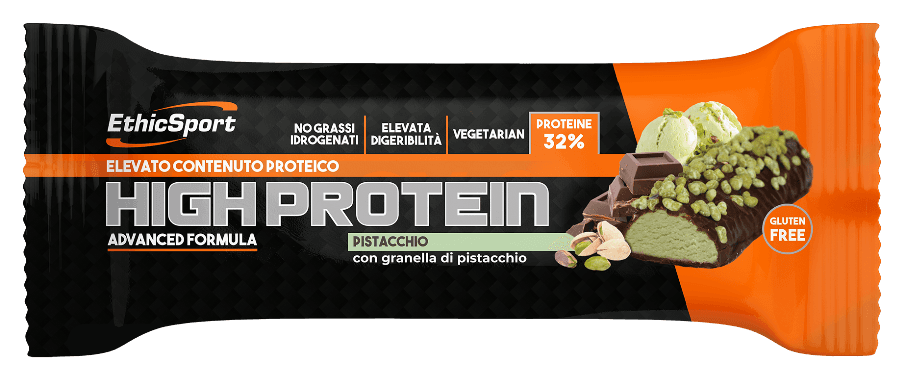 High Protein - Barretta Proteica - Box Da 21 Pz Pistacchio