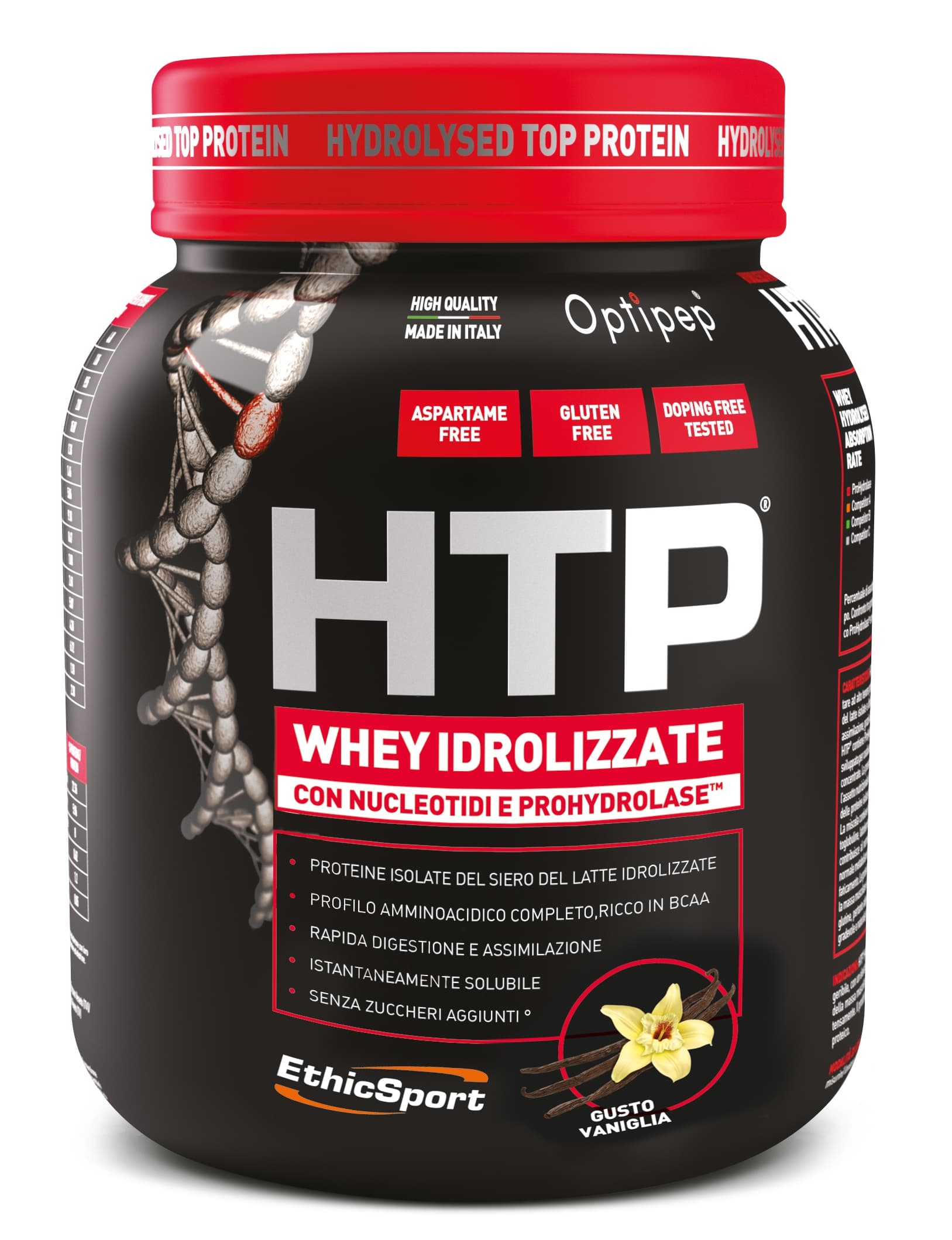 Htp - Hydrolysed Top Protein 750 G Vaniglia