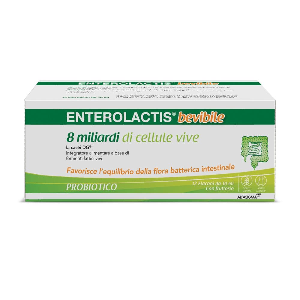 Enterolactis Bevibile – 12 flaconcini