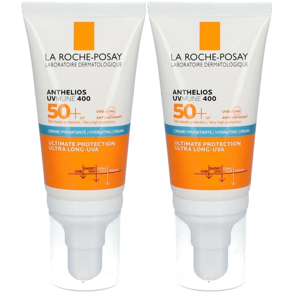 Anthelios Crema Idratante 50+ Doublepack