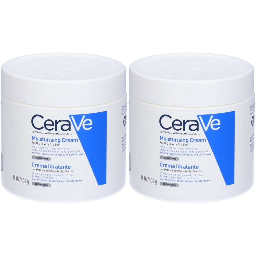 CeraVe Crema Idratante per Pelle Molto Secca 454 g