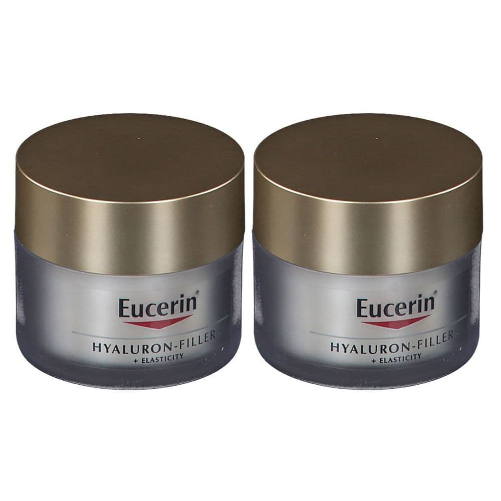 Eucerin Hyaluron-Filler + Elasticity Crema Giorno x2