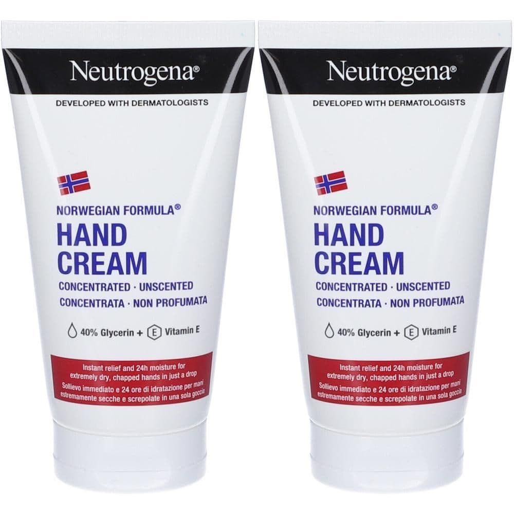 Neutrogena Crema Mani Senza Profumo, Idratanzione Intensa