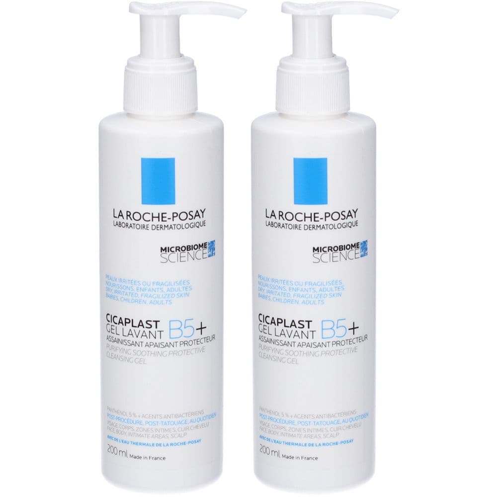 La Roche-Posay Cicaplast B5+ Lavant Gel Detergente per pelle sensibile, arrossata o fragilizzata 200 ml