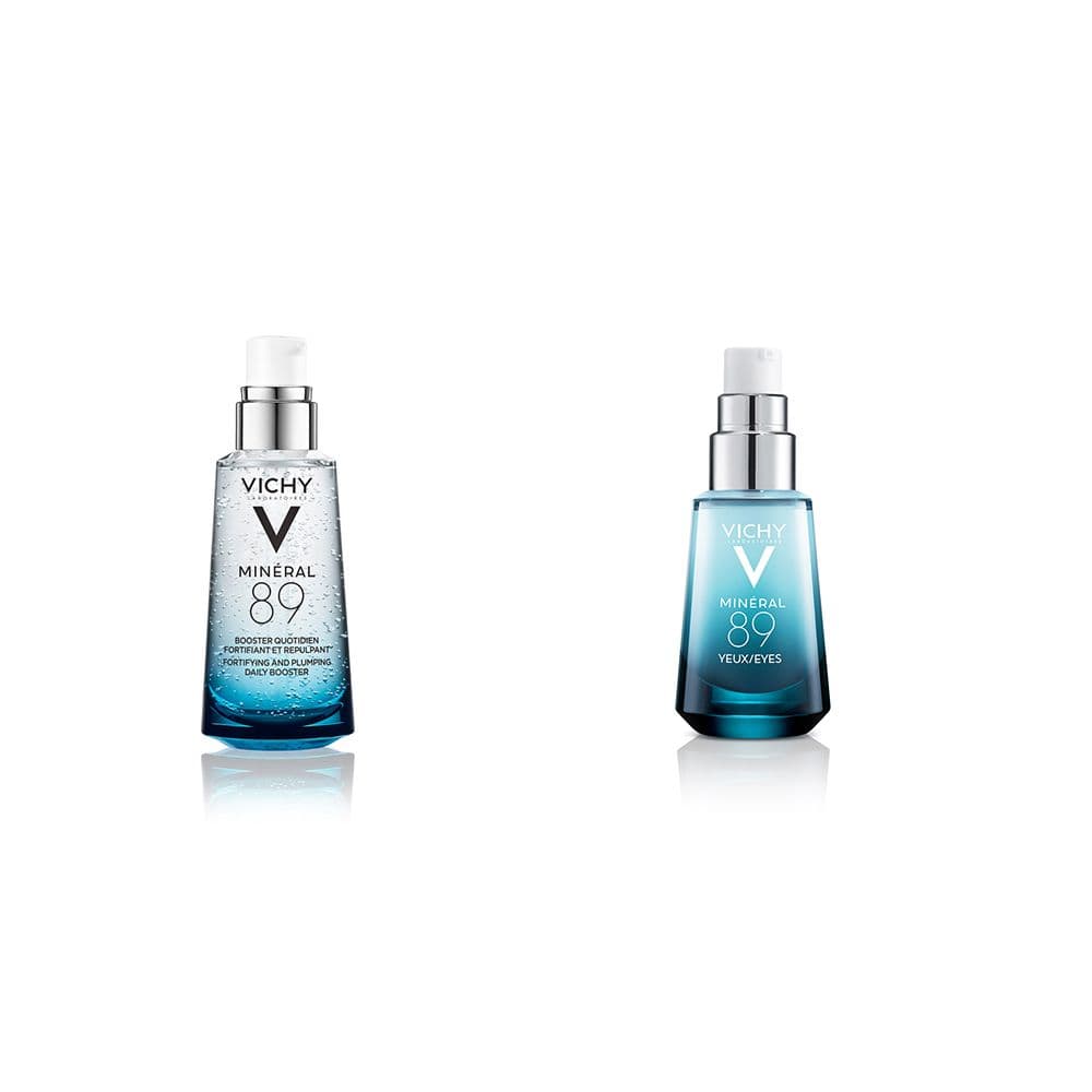 Vichy Minéral 89 Gel Occhi Fortificante e Idratante + Vichy Minéral 89 Booster Quotidiano Fortificante E Rimpolpante