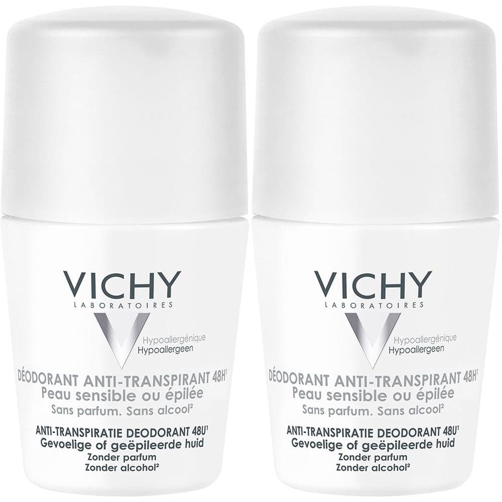 Vichy Deodorante anti -traspirante 48H  - Pelle sensibile o depilata 50 ml