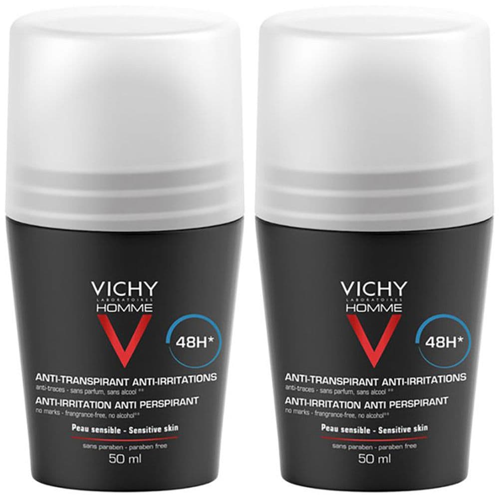 Vichy Homme Deodorante Roll -on Antitraspirante 50 ml
