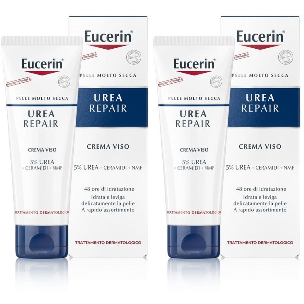Eucerin UreaRepair Crema Viso 5% Urea 50 ml