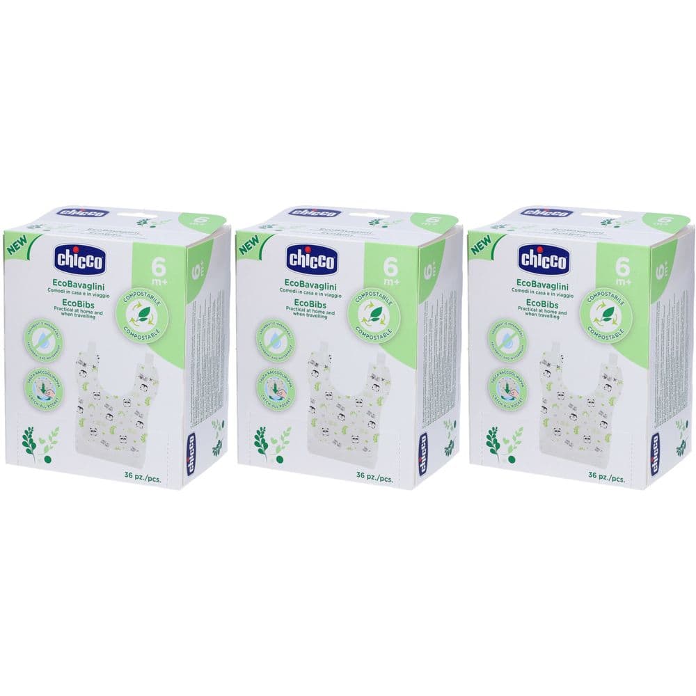 Chicco Bavaglini Monouso Compostabili