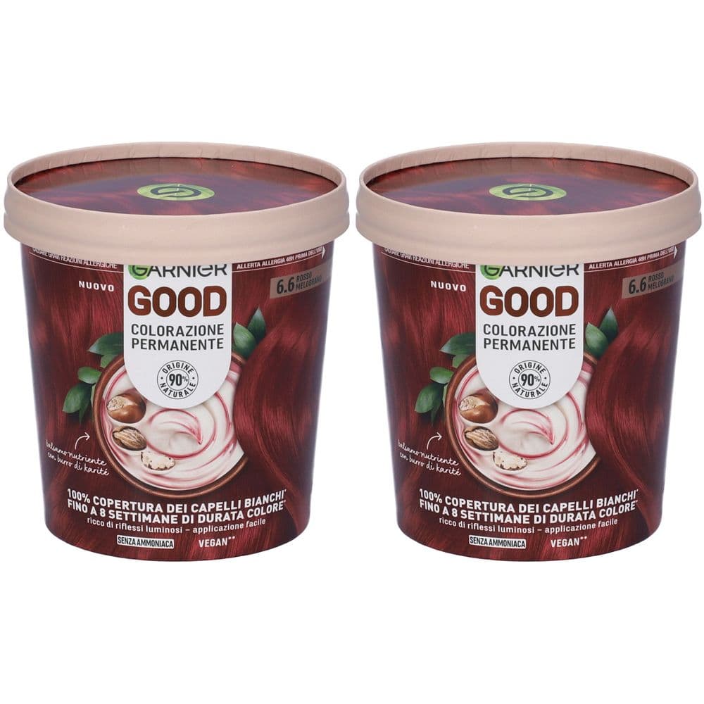 Garnier Good Colorazione Permanente 6.6 Rosso Melograno