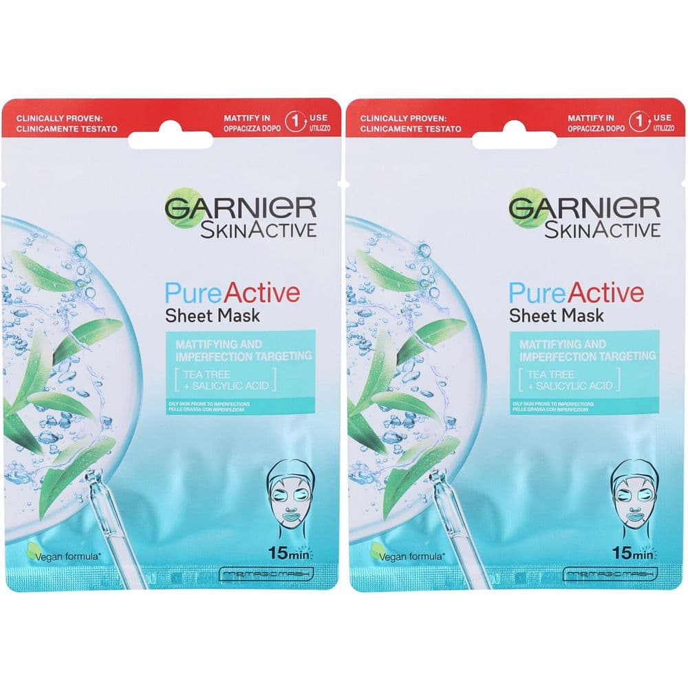 Garnier Maschera in Tessuto Anti-imperfezioni