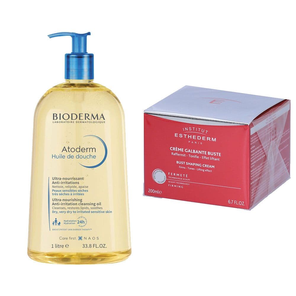 Bioderma Atoderm Olio da Doccia + Institut Esthederm Crema Seno