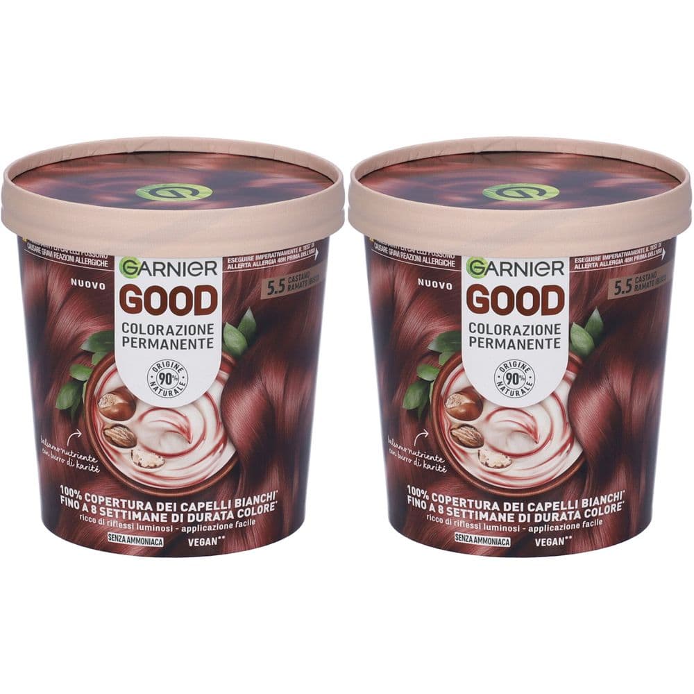 Garnier Good Colorazione Permanente 5.5 Castano Ramato Ibisco