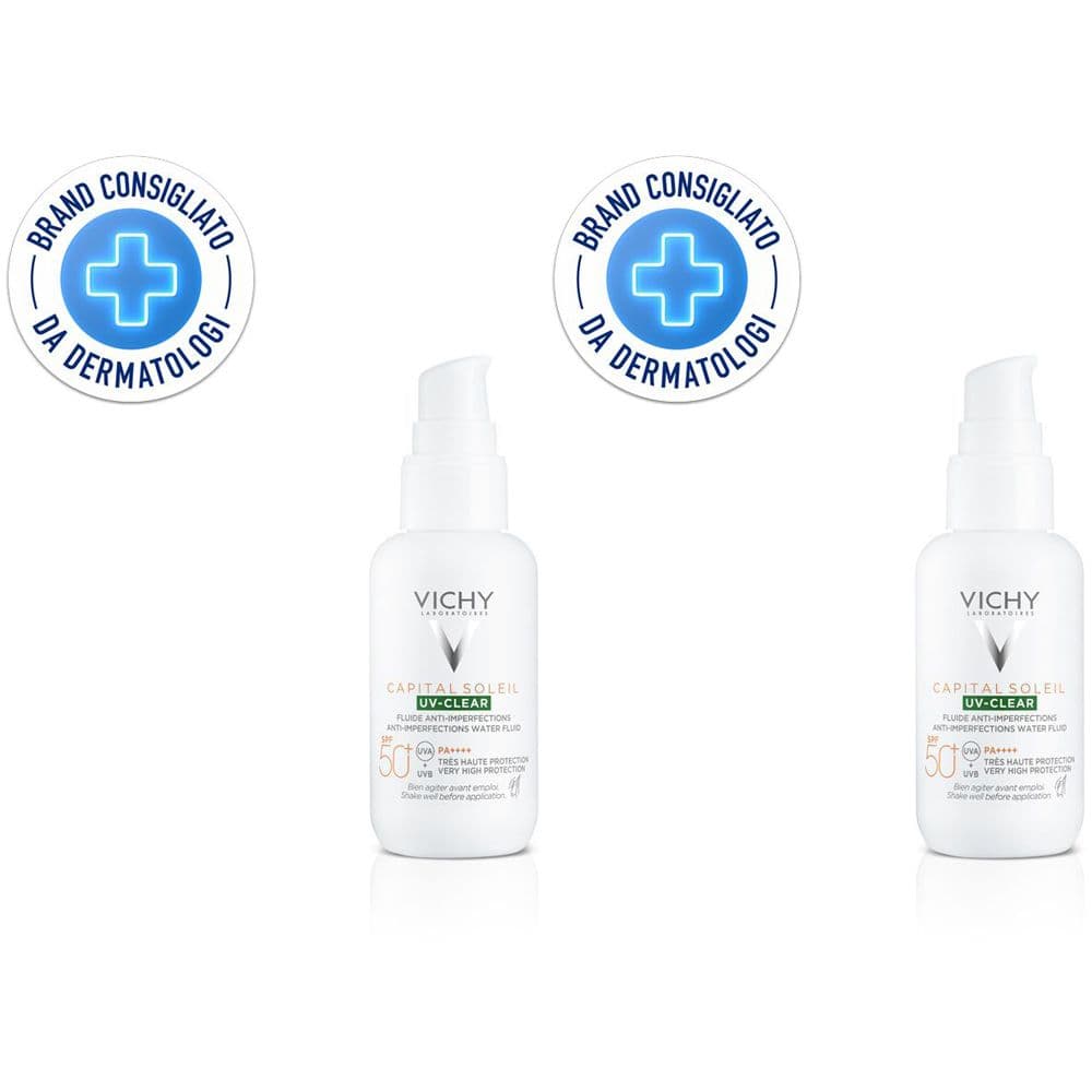Vichy Capital Soleil UV Clear SPF50+ Fluido Anti-Imperfezioni 40 ml