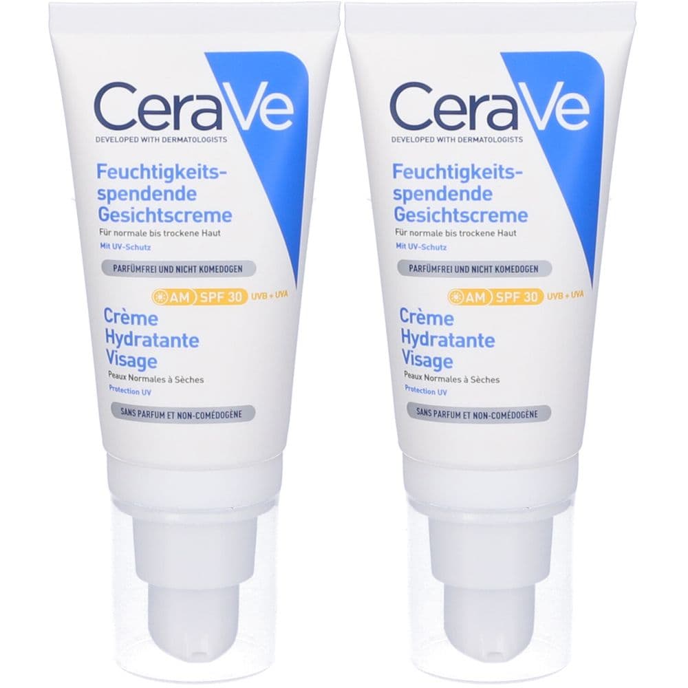 CeraVe Crema Viso Idratante SPF30 24 ore con acido ialuronico 52 ml