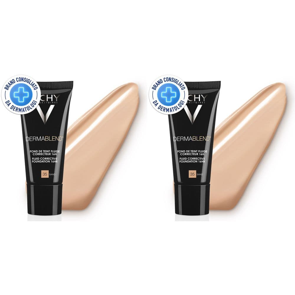 Vichy Dermablend Fondotinta Correttore Fluido 16h tonalità 35 30 ml