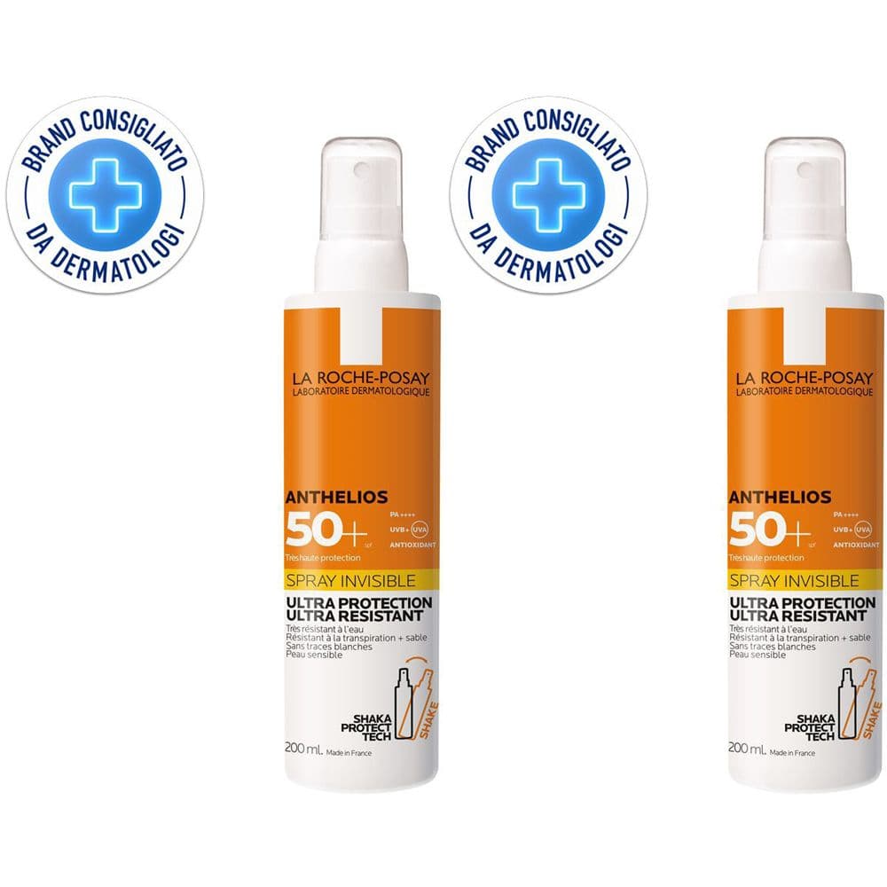 La Roche-Posay Anthelios Spray Invisibile Corpo SPF 50+ Protezione alta dai raggi UV