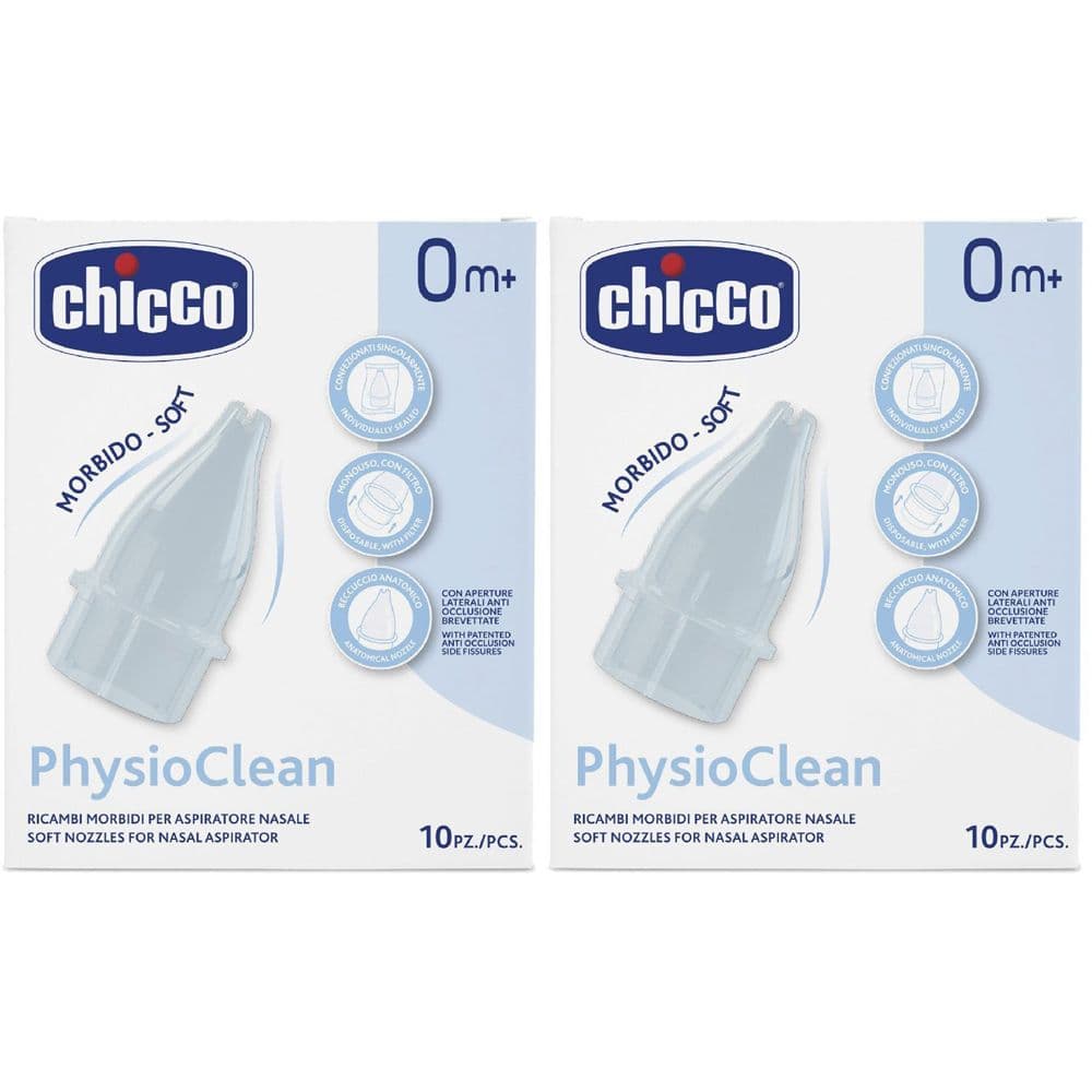 Chicco® Ricambi Morbidi per Aspiratore Nasale Physioclean