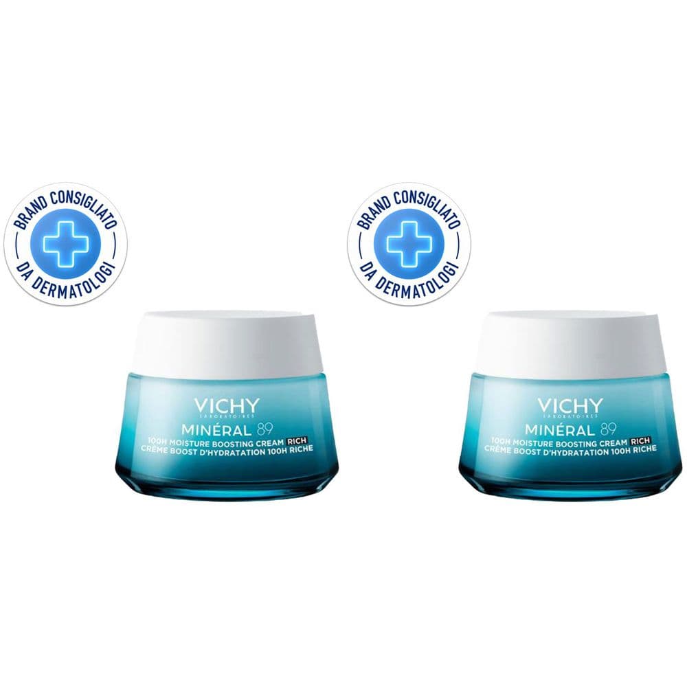 Vichy Mineral 89 Crema Booster Idratante 100h - Ricca