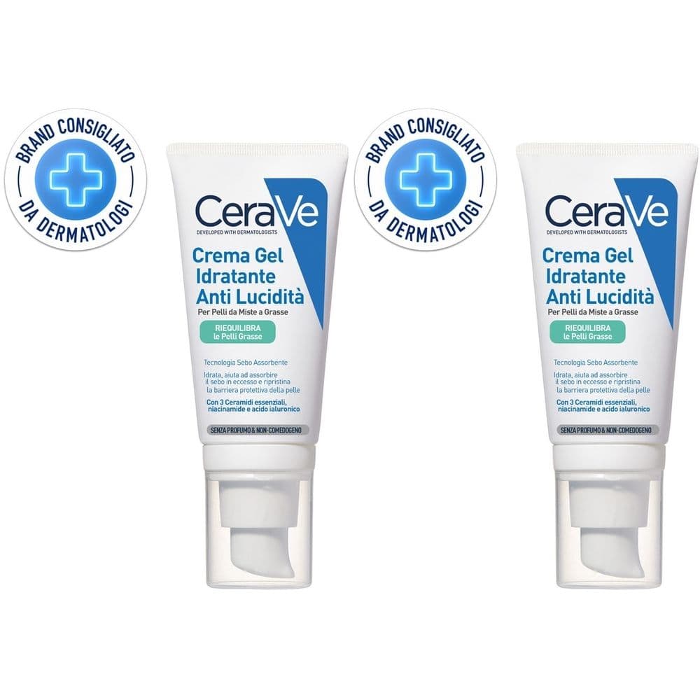 CeraVe Crema Gel Idratante Anti-Lucidità