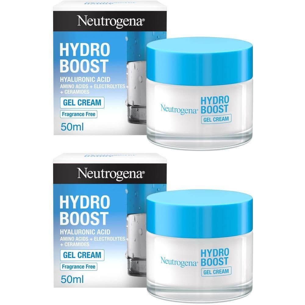 Neutrogena Hydro Boost Crema Idratante Viso, Acido Ialuronico