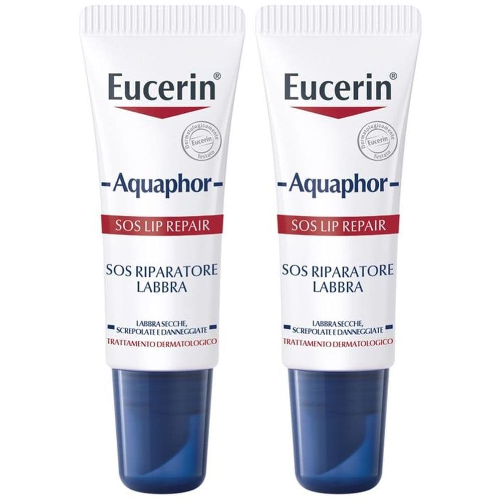 Eucerin Aquaphor SOS Riparatore Labbra 10 ml stick labbra