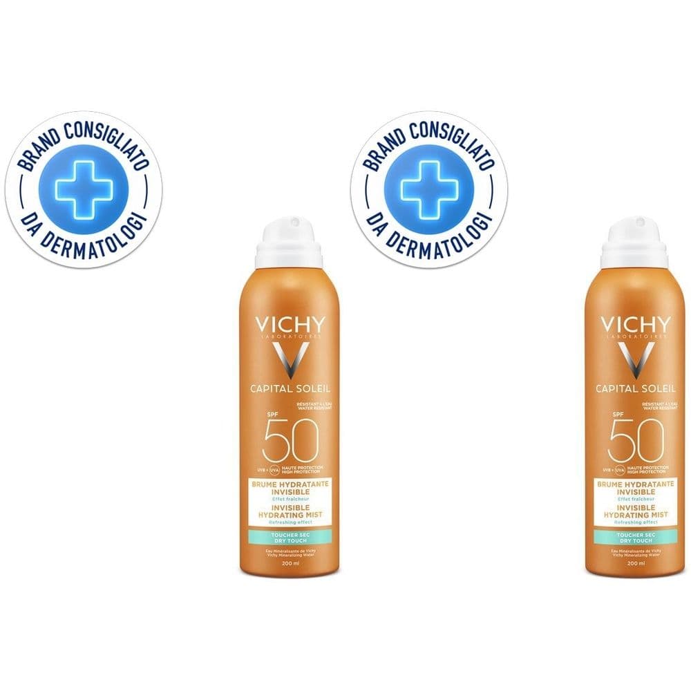Vichy Capital Soleil Spray Invisibile Idratante SPF 50 200 ml