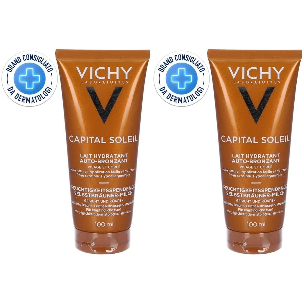 Vichy Capital Soleil Latte Idratante Auto-abbronzante 100 ml