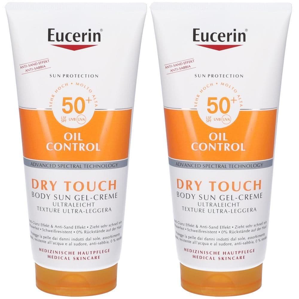 Eucerin® Oil Control Dry Touch Crema Solare in Gel SPF 50+
