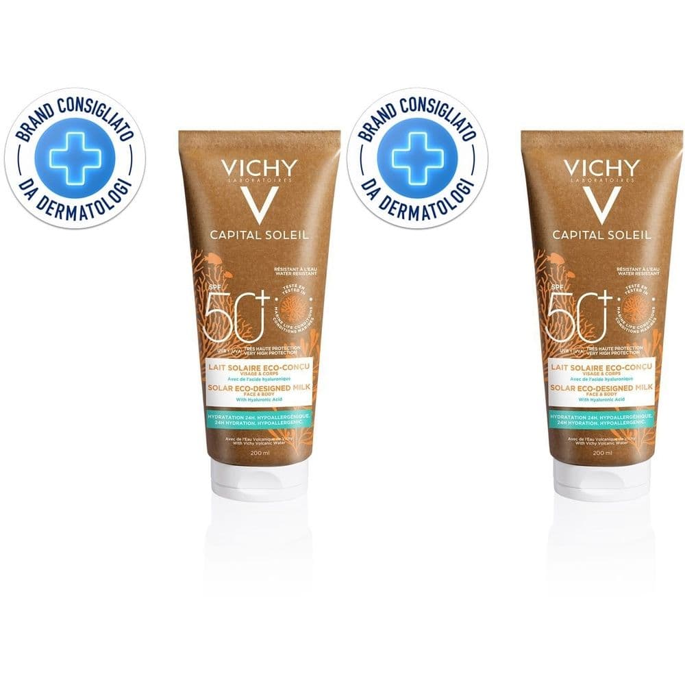 Vichy Capital Soleil Latte Solare Eco-sostenibile SPF50+ 200 ml