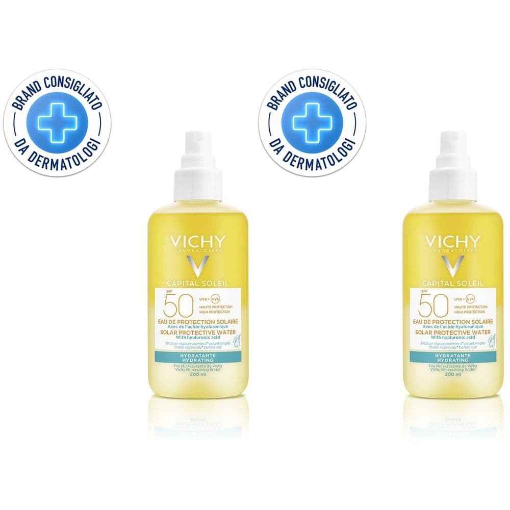 Vichy Capital Soleil Acqua Solare Protettiva Idratante SPF 50 200 ml