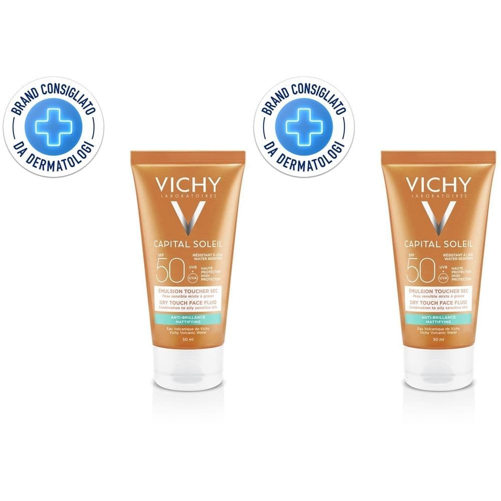 Vichy Capital Soleil Emulsione anti-lucidità effetto asciutto SPF50 50 ml