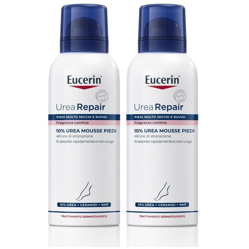 Eucerin Urearepair Plus Mousse Piedi 150ml crema piedi
