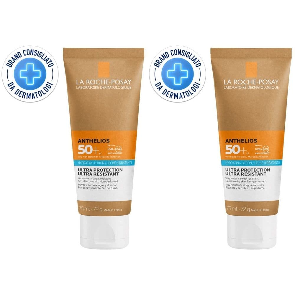 La Roche-Posay Anthelios Latte Idratante SPF 50+ 75ml Protezione UV corpo elevata