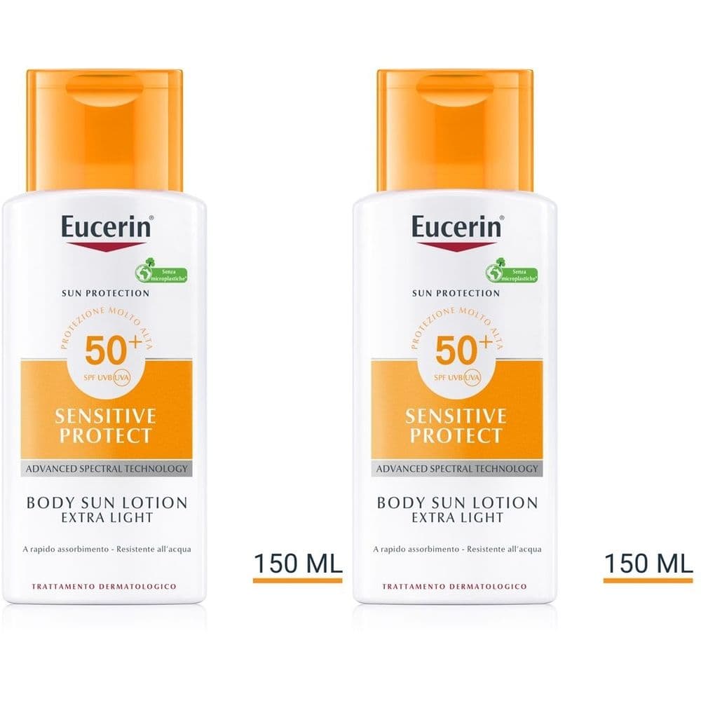 Eucerin Sunsensitive Protect Sun Lotion Extra Light SPF 50+ 150ml crema sun