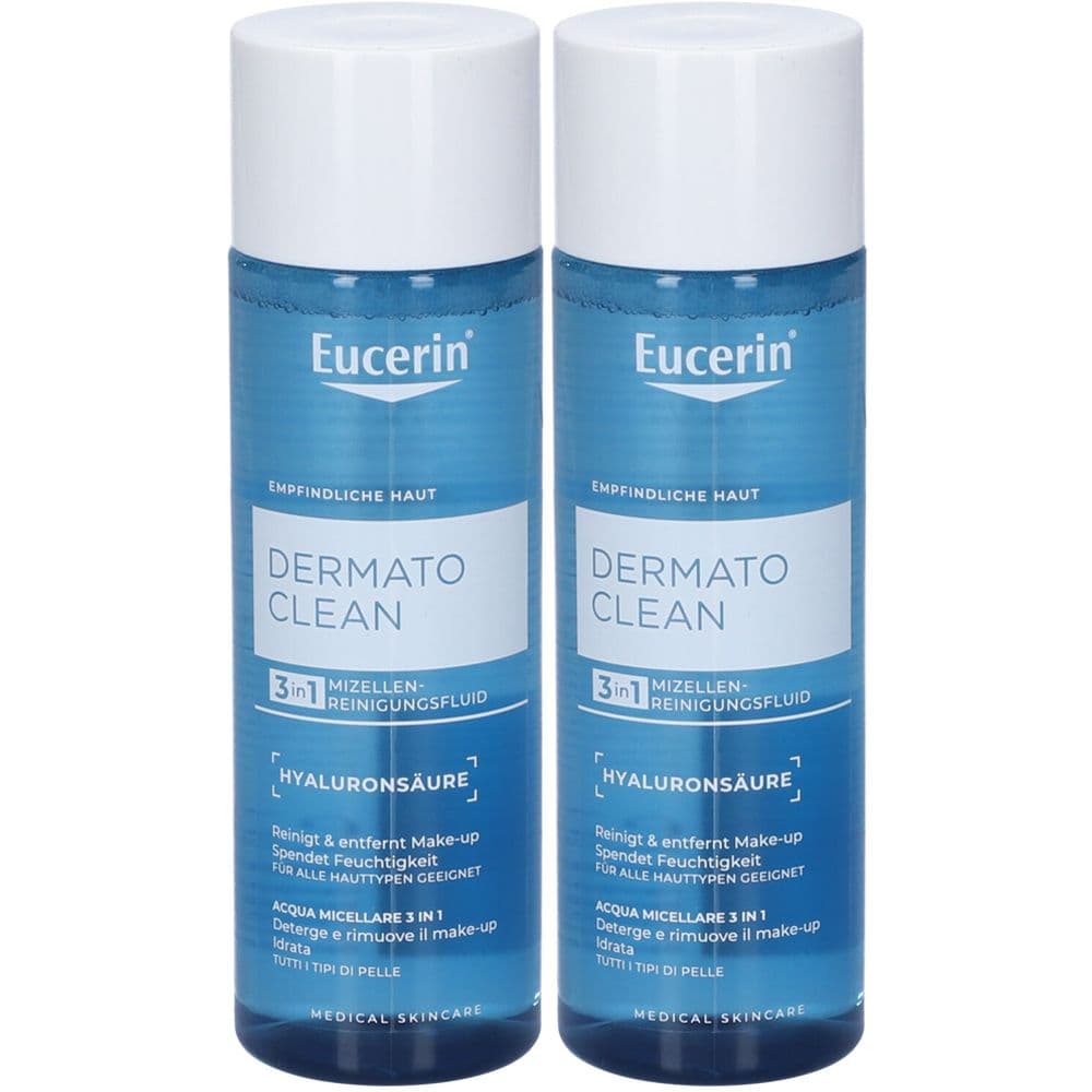 Eucerin DermatoCLEAN [HYALURON] Acqua Micellare 3 in 1 200 ml