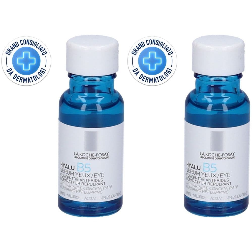 La Roche-Posay Hyalu B5 Siero Occhi 15 ml Siero Occhi rimpolpa le rughe e corregge le occhiaie