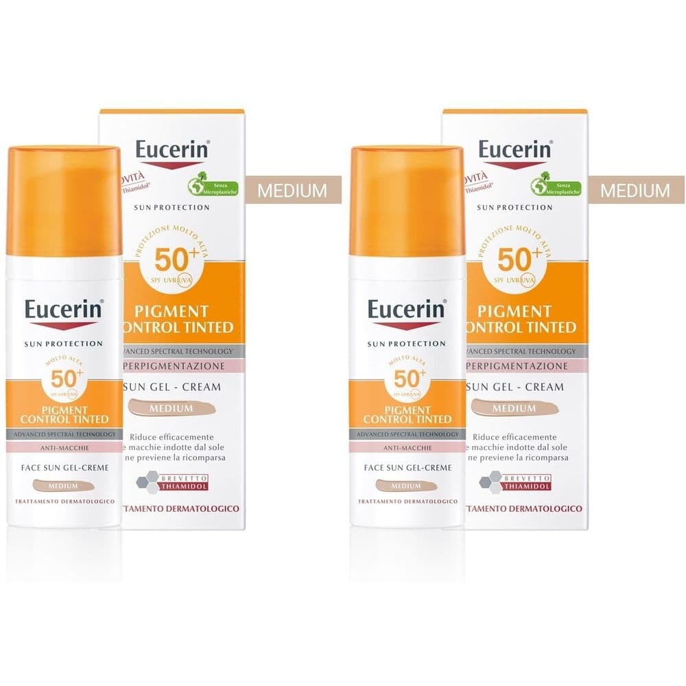 Eucerin Pigment Control Tinted SPF 50+ 50 ml crema sun