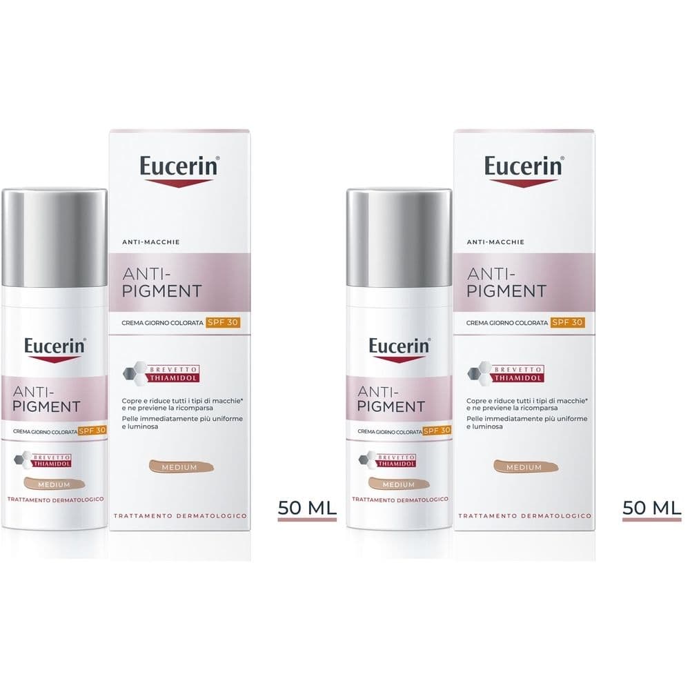 Eucerin Anti-Pigment Crema Giorno SPF 30 Colorata Medium 50 ml