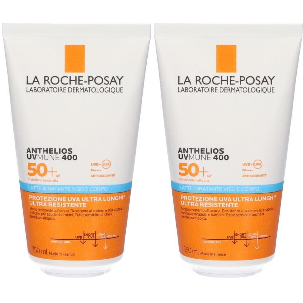 La Roche-Posay Latte viso e corpo SPF50+ 150ml adatto per pelle sensibile o a tendenza atopica