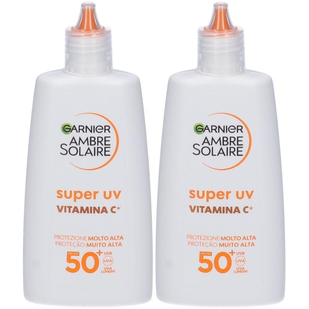Garnier Ambre Solaire Super UV Vitamina C Fluido Anti-Macchie SPF50+