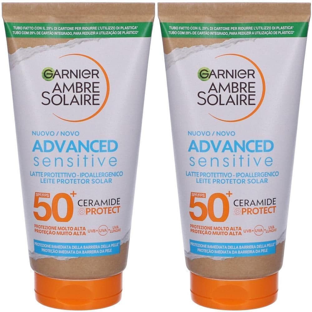 Garnier Ambre Solaire Advanced Sensitive Latte Solare SPF50+ 175ml