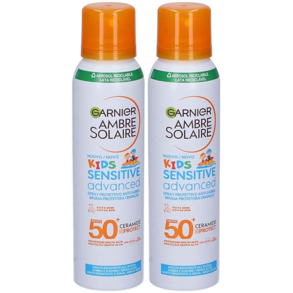 Garnier Ambre Solaire Advanced Sensitive Ceramide Protect Spray Aerosol Anti-sabbia