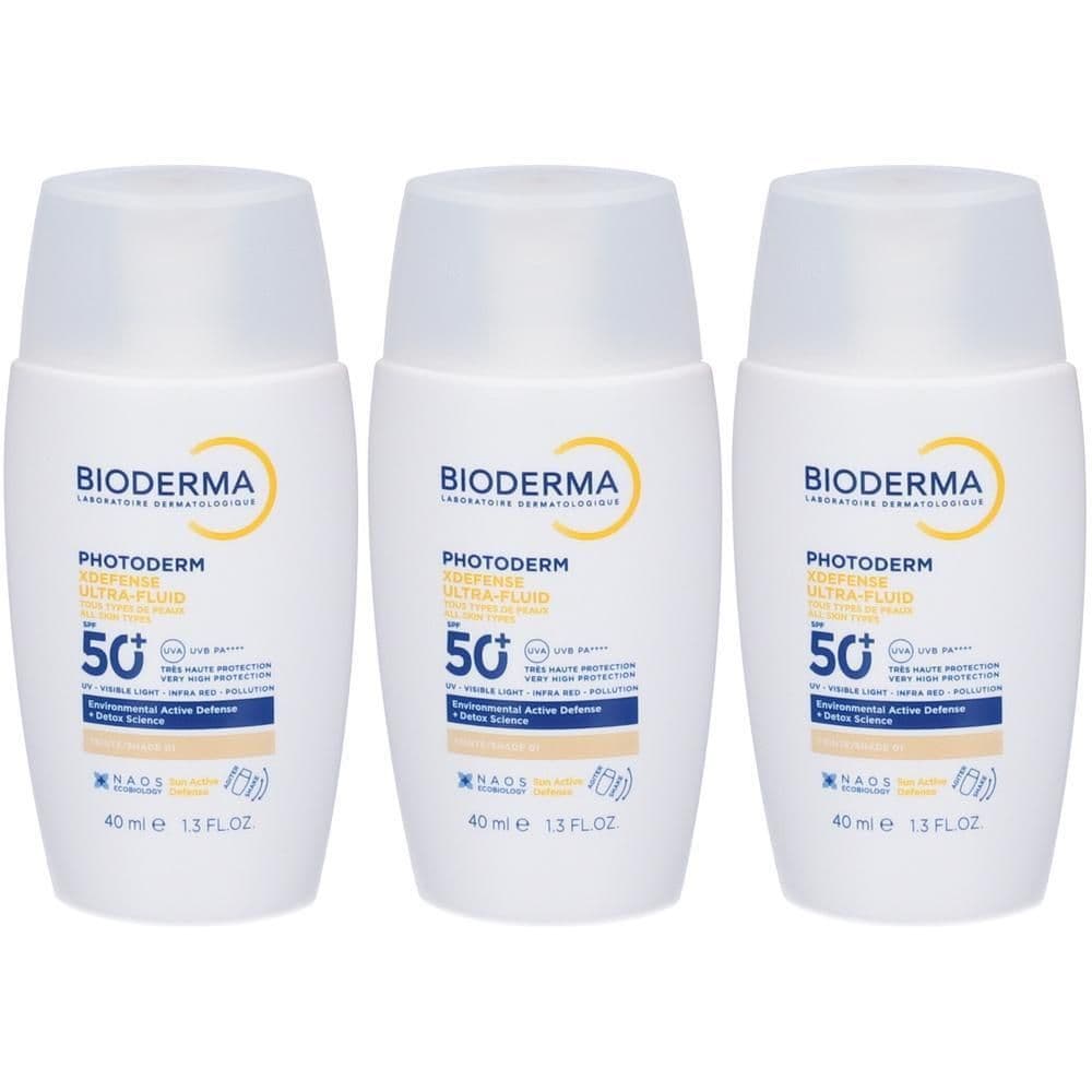 Bioderma Photoderm Xdefense Ultra-Fluid SPF50+ Tonalità 01