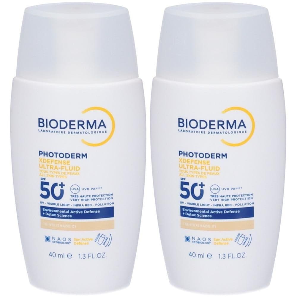 Bioderma Photoderm Xdefense Ultra-Fluid SPF50+ Tonalità 01