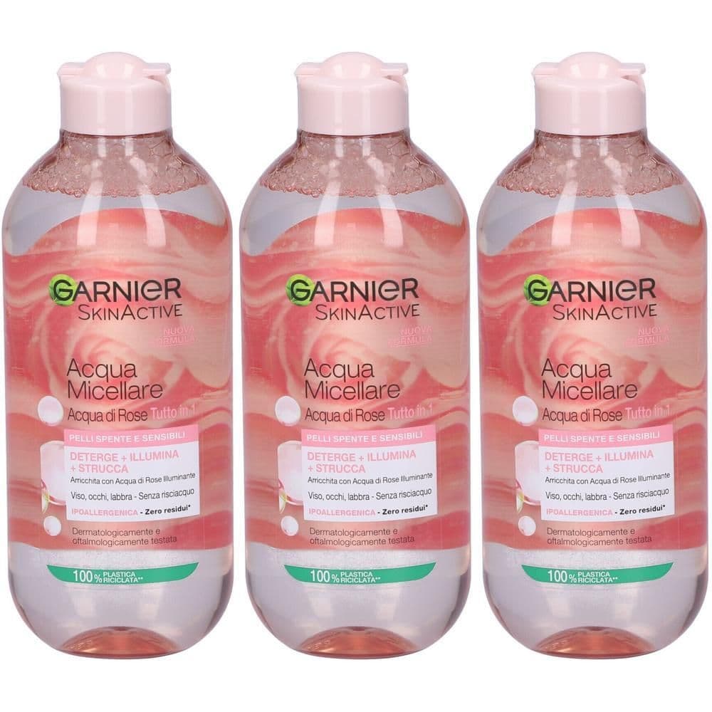 Garnier Acqua Micellare Illuminante Acqua di Rose