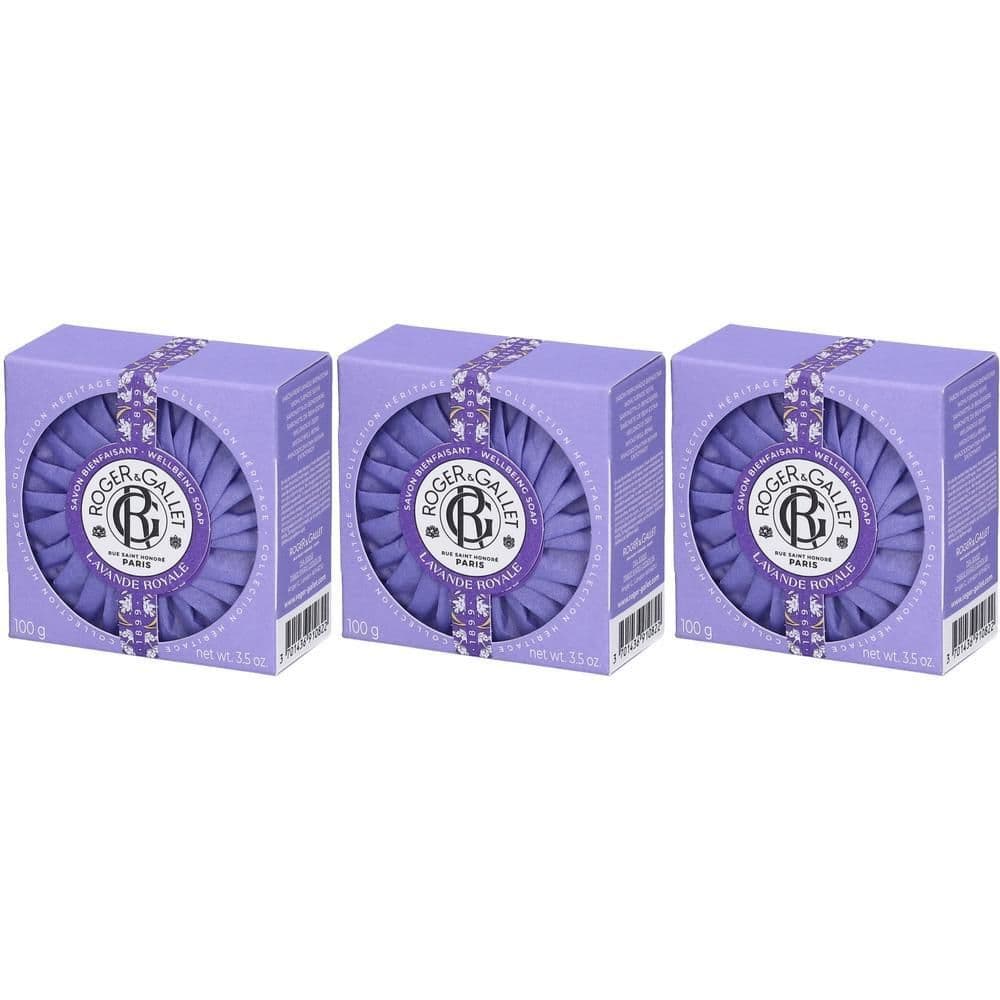 ROGER&GALLET Saponetta di Benessere Lavande Royale