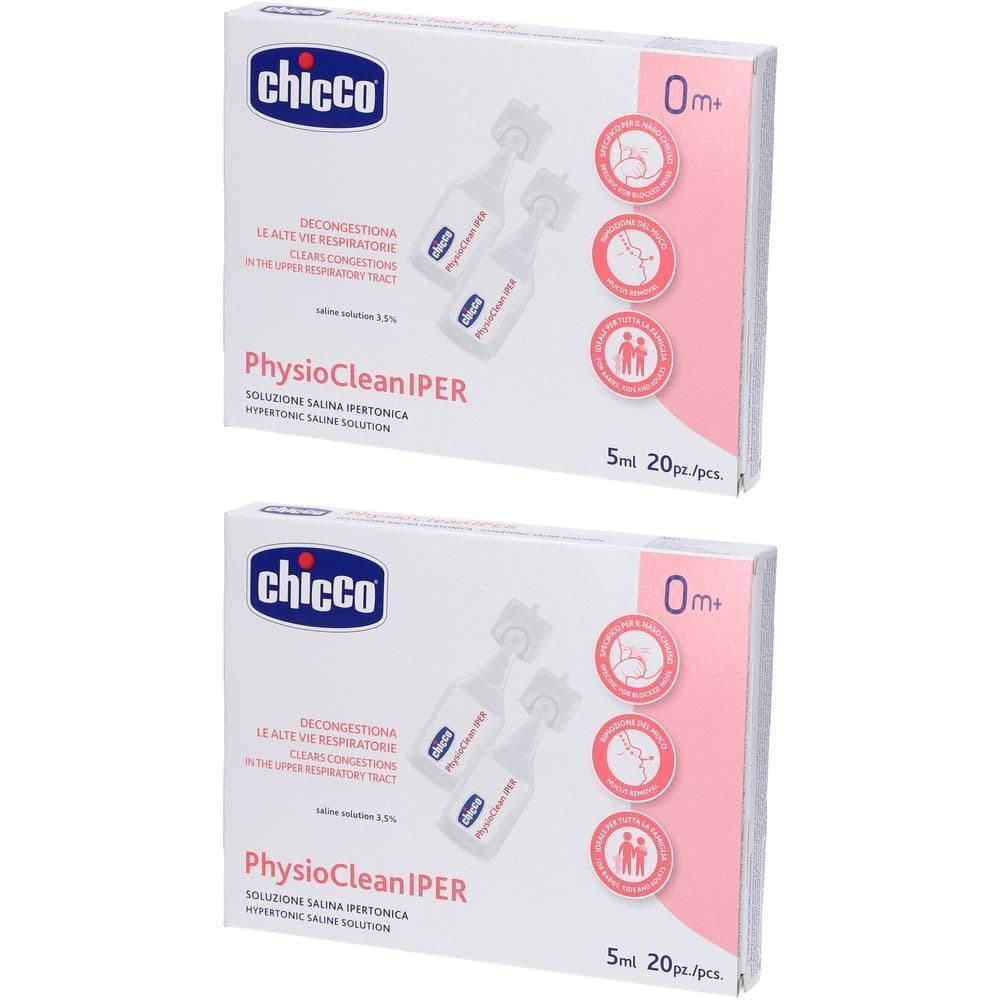 Chicco Physioclean Iper Soluzione Salina Ipertonica Fiale